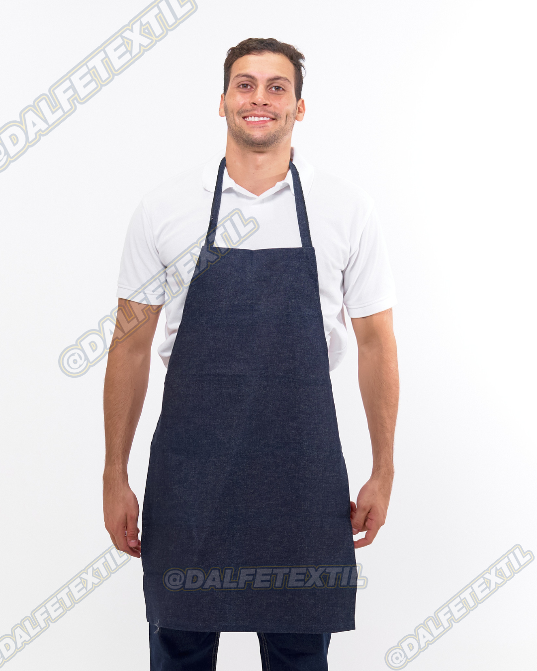 Delantal en Tela Denim 100% Algodón